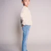 Ausgefranste Skinny-Jeans mit niedriger Leibhöhe