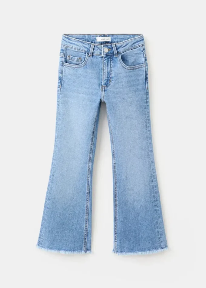 Ausgefranste Skinny-Jeans mit niedriger Leibhöhe
