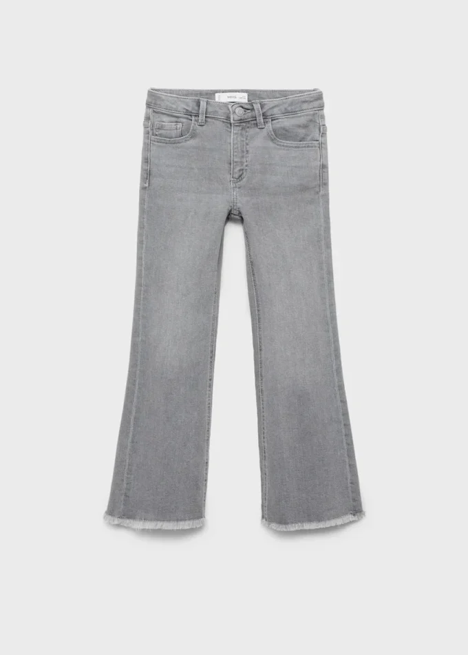 Ausgefranste Skinny-Jeans mit niedriger Leibhöhe