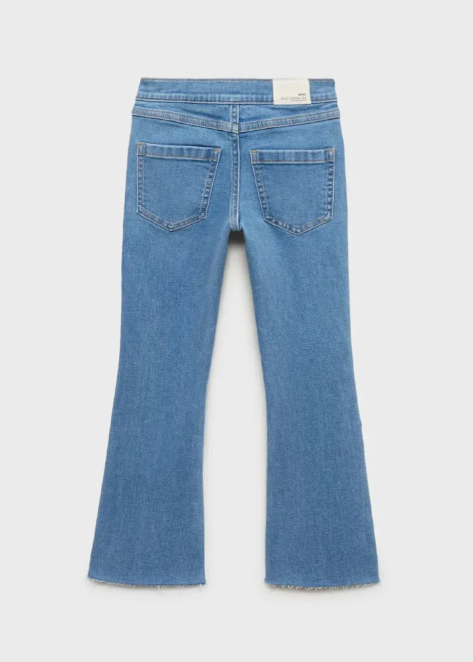 Ausgefranste Skinny-Jeans mit niedriger Leibhöhe