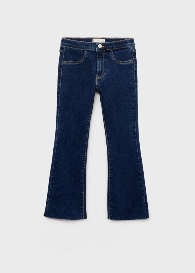 Ausgefranste Skinny-Jeans mit niedriger Leibhöhe