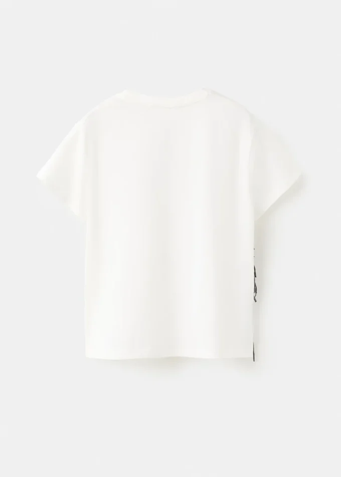 Ausgefranstes Pferde-T-Shirt Ausgefranstes Pferde-T-Shirt