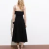 Ausgestelltes Baumwollkleid