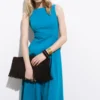 Ausgestelltes Midikleid