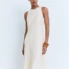 Ausgestelltes Midikleid