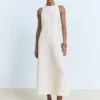 Ausgestelltes Midikleid