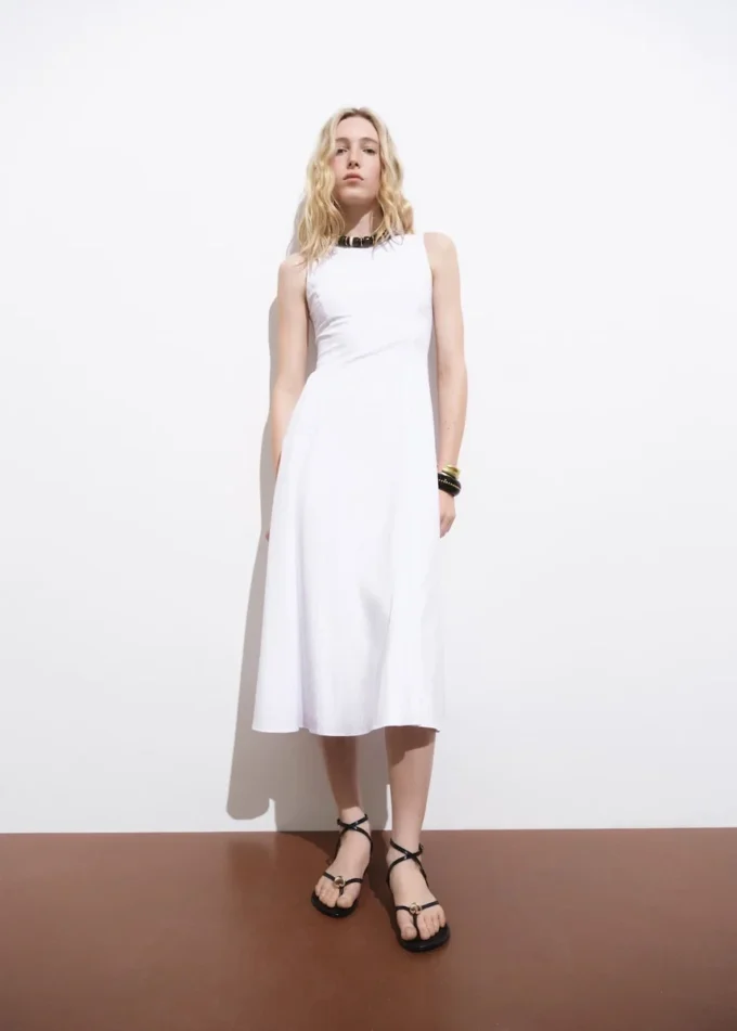 Ausgestelltes Midikleid Ausgestelltes Midikleid