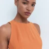 Ausgestelltes Midikleid