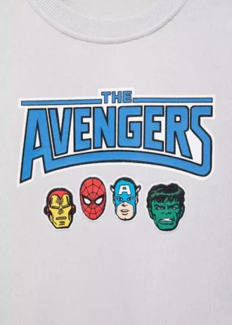 Avengers-Kapuzenpullover aus Baumwolle