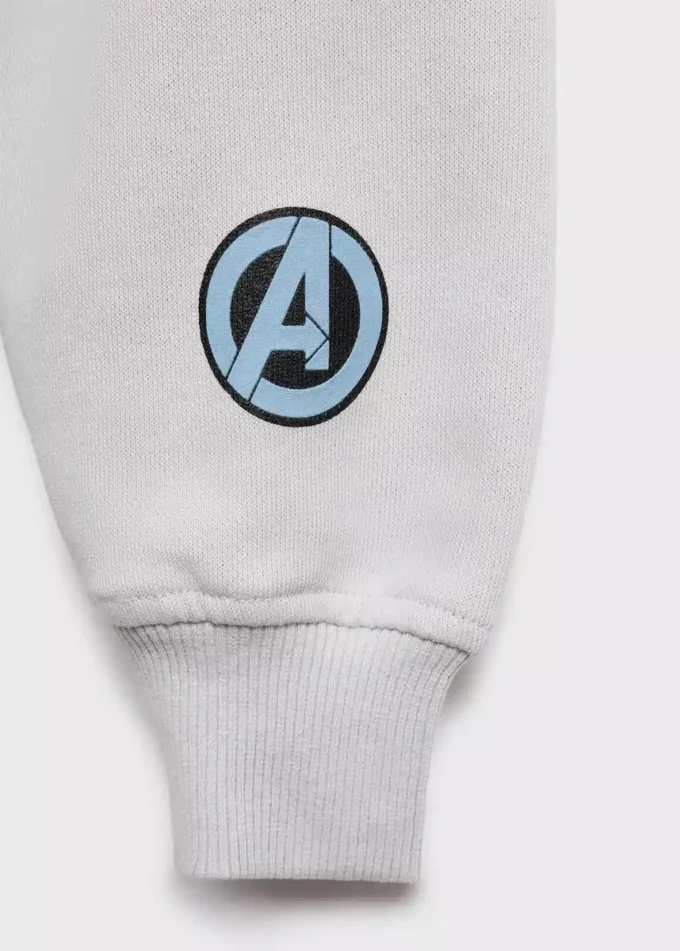 Avengers-Kapuzenpullover aus Baumwolle Avengers-Kapuzenpullover aus Baumwolle