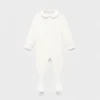Baby-Halsausschnitt-Pyjama mit Tasche