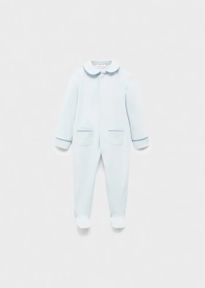Baby-Pyjama mit Taschen