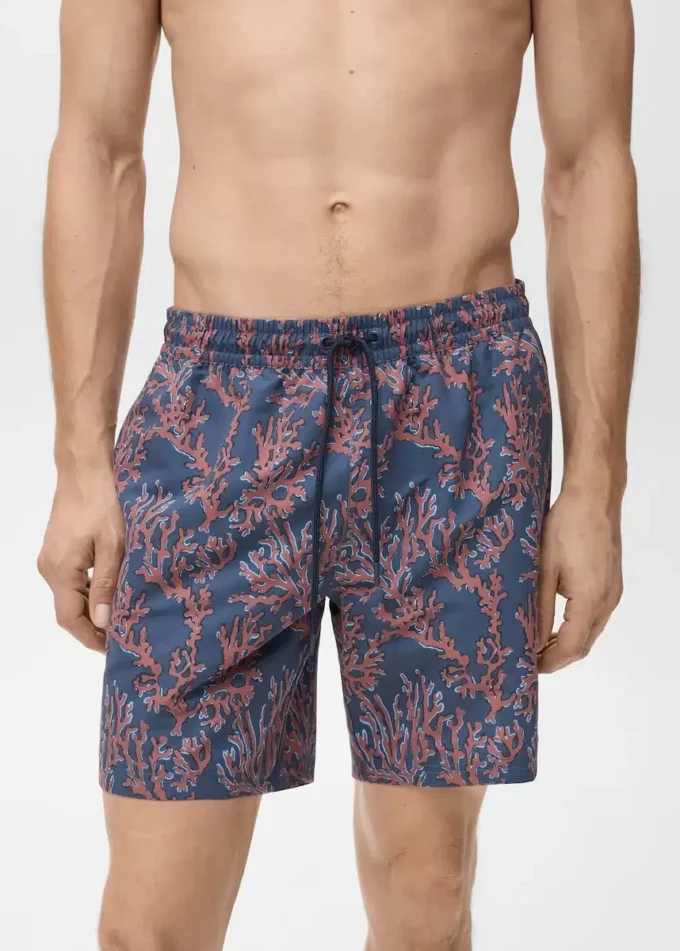 Badeanzug mit Korallenprint Badeanzug mit Korallenprint