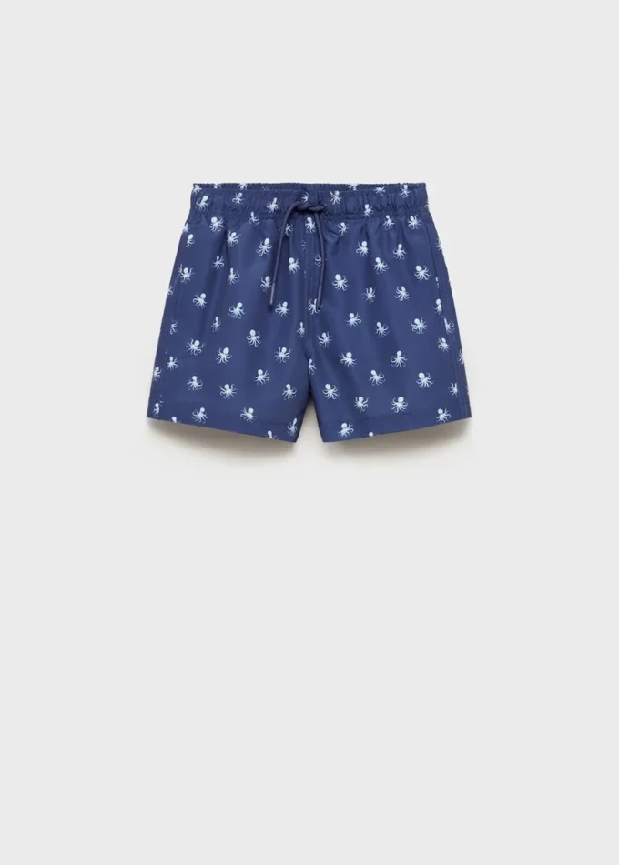 Badeanzug mit Oktopus-Print Badeanzug mit Oktopus-Print