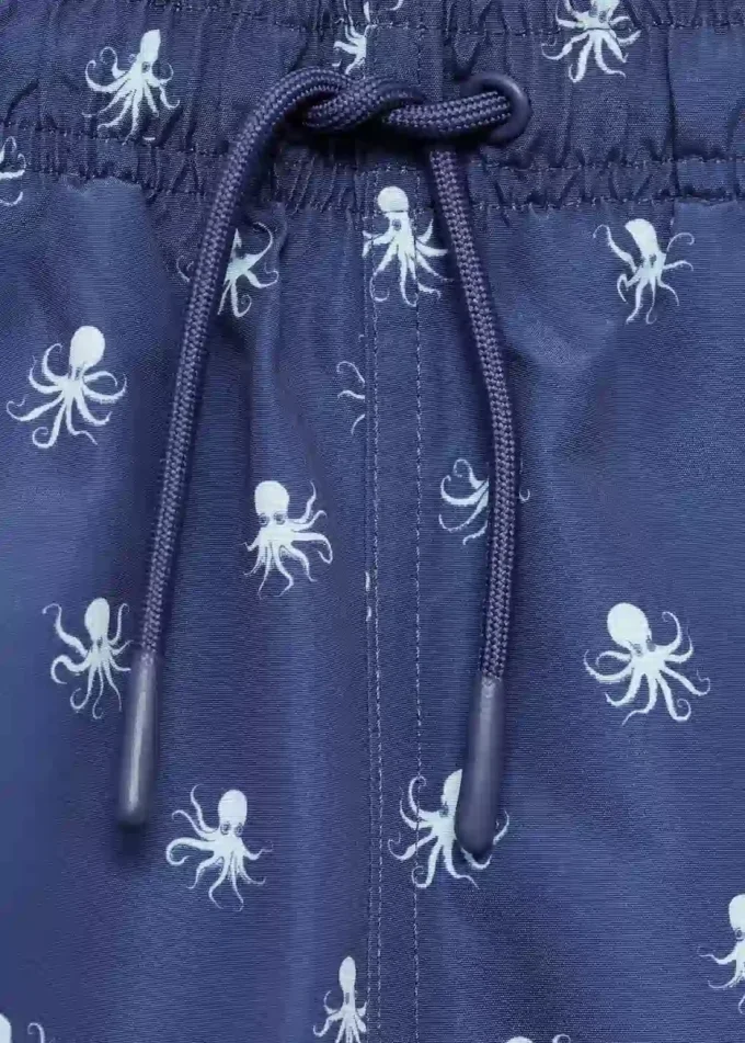 Badeanzug mit Oktopus-Print Badeanzug mit Oktopus-Print