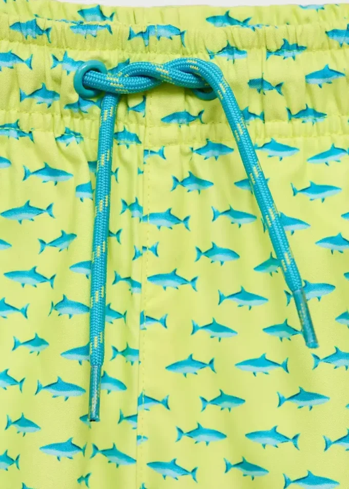 Badehose mit Hai-Print Badehose mit Hai-Print