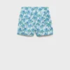 Badehose mit Palmenprint Badehose mit Palmenprint