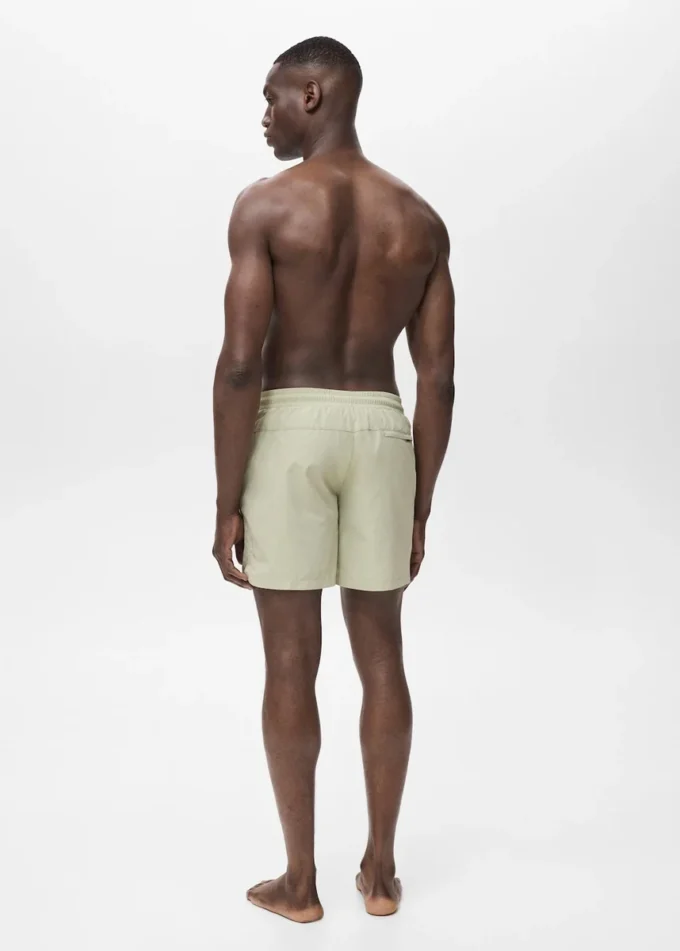 Badehose mit Reißverschlusstaschen Badehose mit Reißverschlusstaschen