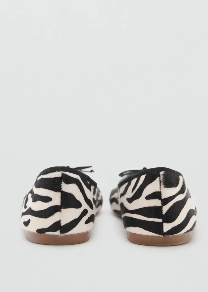 Ballerinas mit Animal-Print Ballerinas mit Animal-Print