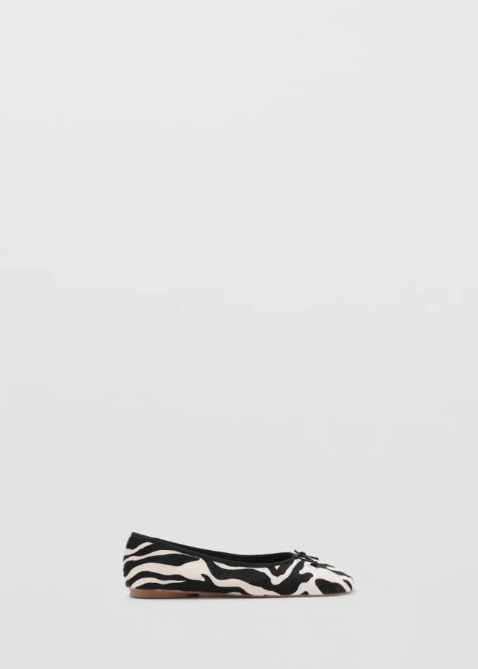 Ballerinas mit Animal-Print Ballerinas mit Animal-Print