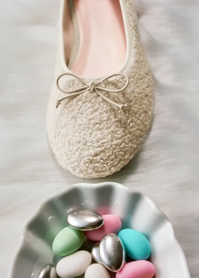 Ballettschuhe aus Schaffell Ballettschuhe aus Schaffell