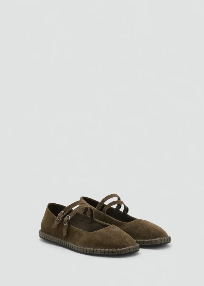 Ballettschuhe aus Wildleder Ballettschuhe aus Wildleder