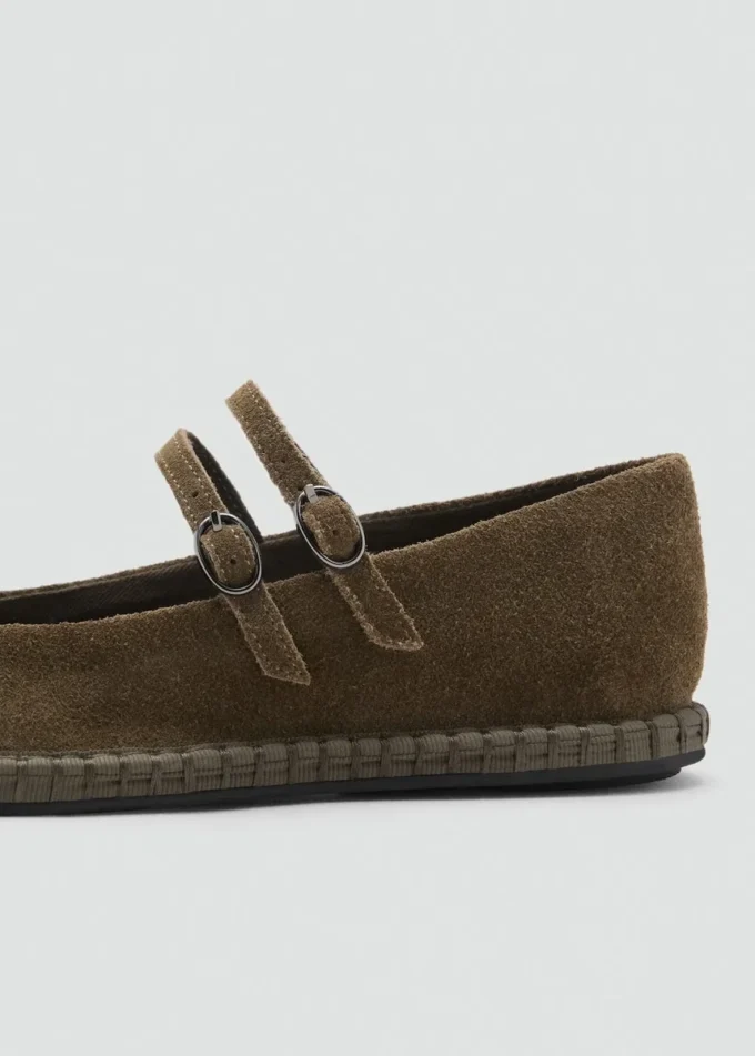 Ballettschuhe aus Wildleder Ballettschuhe aus Wildleder
