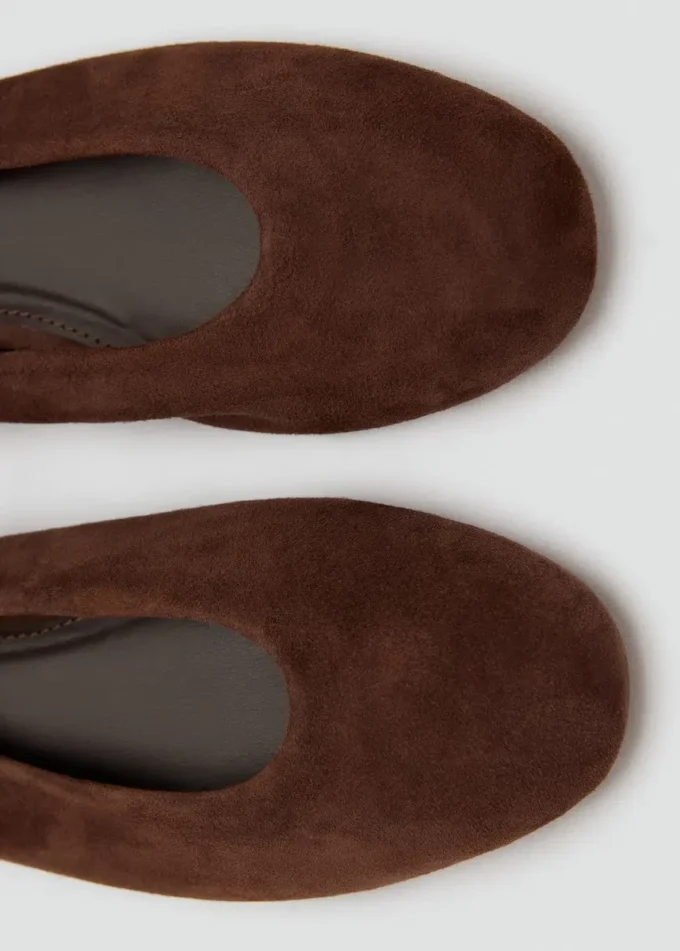 Ballettschuhe aus Wildleder Ballettschuhe aus Wildleder