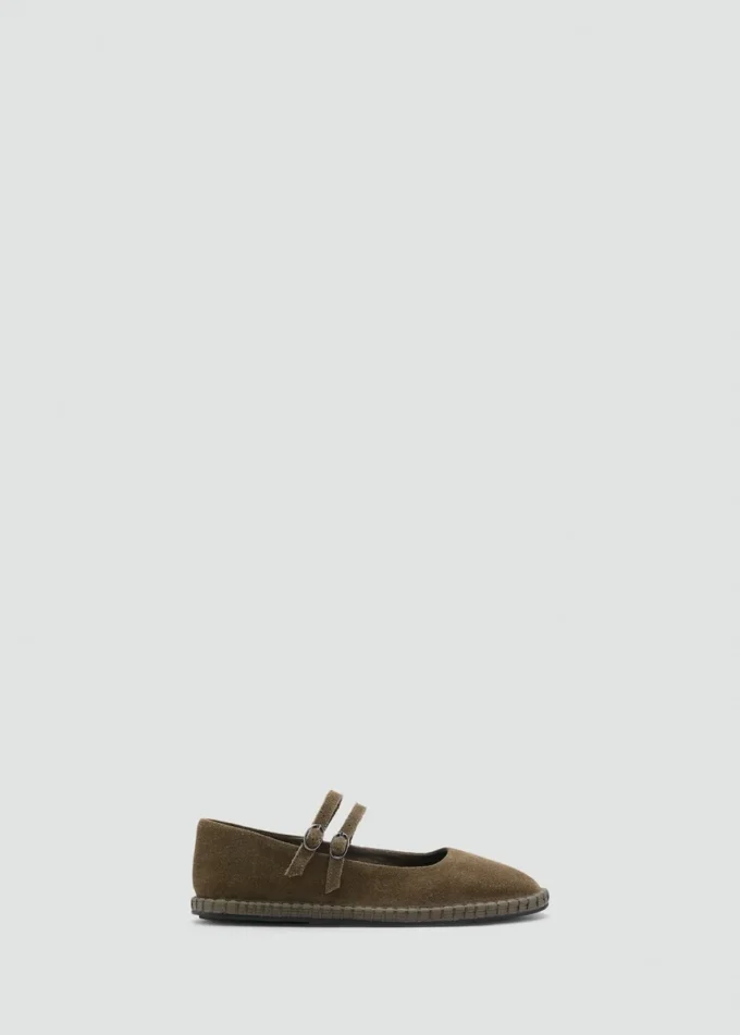 Ballettschuhe aus Wildleder Ballettschuhe aus Wildleder
