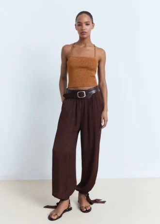 Ballonhose mit Schleifen