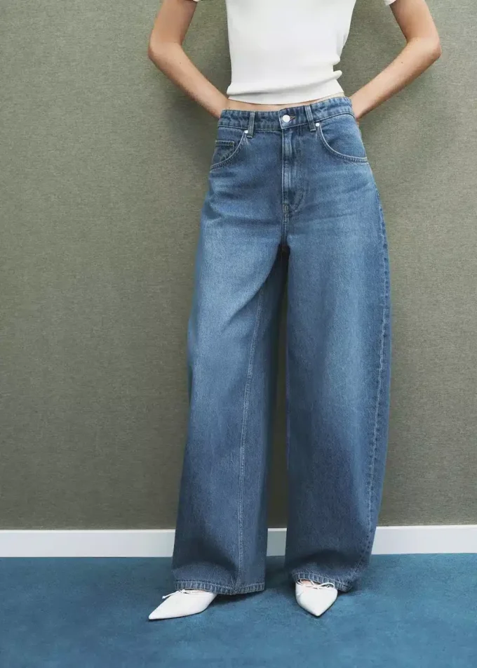 Ballonjeans mit mittlerer Leibhöhe Ballonjeans mit mittlerer Leibhöhe