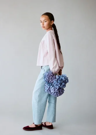 Ballonjeans mit mittlerer Leibhöhe