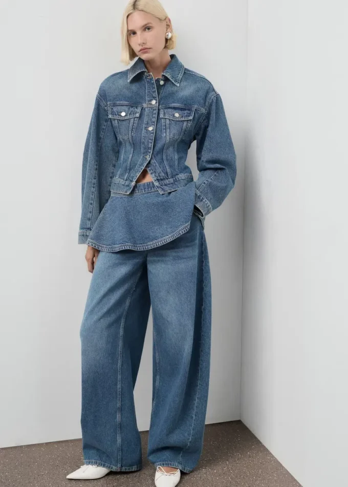 Ballonjeans mit mittlerer Leibhöhe Ballonjeans mit mittlerer Leibhöhe