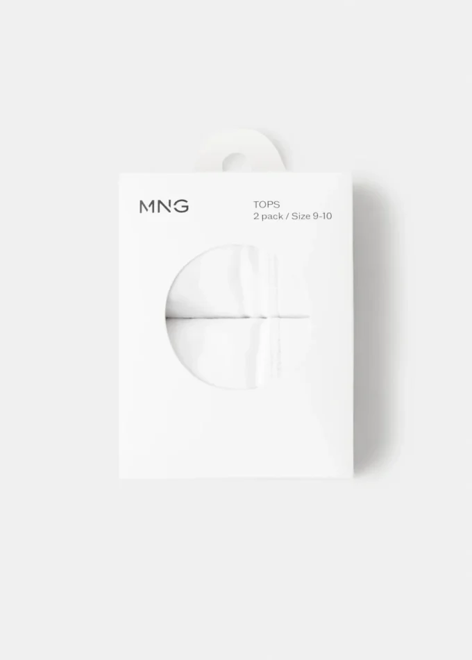 Bandeau-BH aus Baumwolle