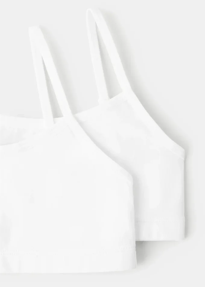 Bandeau-BH aus Baumwolle