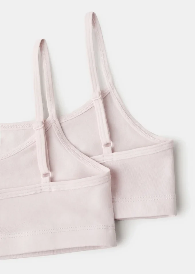 Bandeau-BH aus Baumwolle
