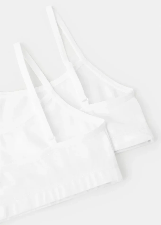 Bandeau-BH aus Baumwolle