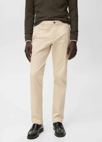Barna Slim-Fit-Chino-Hose aus Twill