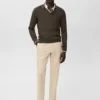 Barna Slim-Fit-Chino-Hose aus Twill