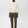 Barna Slim-Fit-Chino-Hose aus Twill