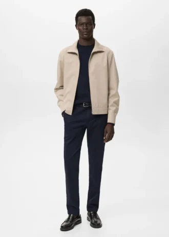 Barna Slim-Fit-Chino-Hose aus Twill