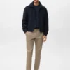 Barna Slim-Fit-Chino-Hose aus Twill