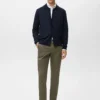 Barna Slim-Fit-Chino-Hose aus Twill