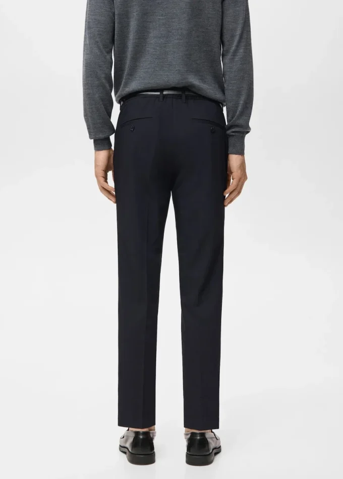 Barna Slim-Fit-Chino-Hose aus Twill