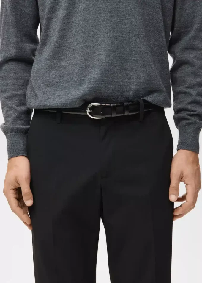 Barna Slim-Fit-Chino-Hose aus Twill