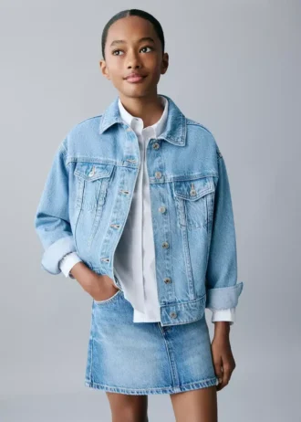 Basic-Jeansjacke