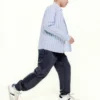 Baumwoll-Jogginghose mit elastischem Bund Baumwoll-Jogginghose mit elastischem Bund