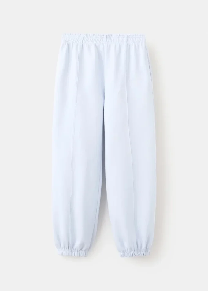 Baumwoll-Jogginghose mit elastischem Bund Baumwoll-Jogginghose mit elastischem Bund