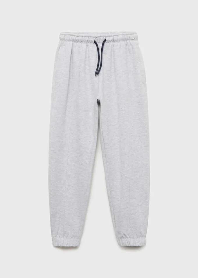 Baumwoll-Jogginghose mit elastischem Bund Baumwoll-Jogginghose mit elastischem Bund