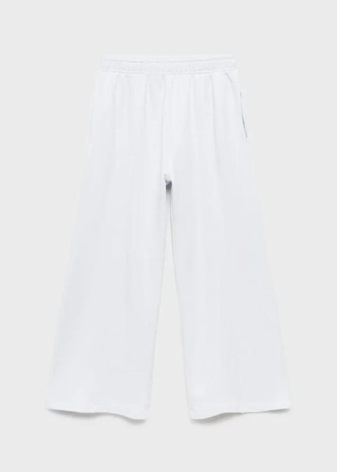 Baumwoll-Jogginghose mit elastischem Bund Baumwoll-Jogginghose mit elastischem Bund